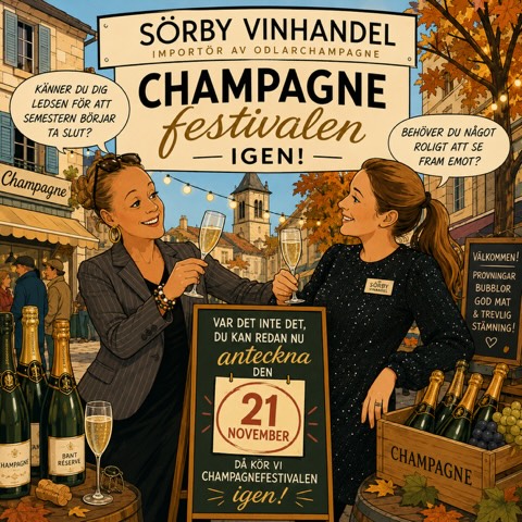 Sörby Vinhandel — Champagnefestivalen 21 november